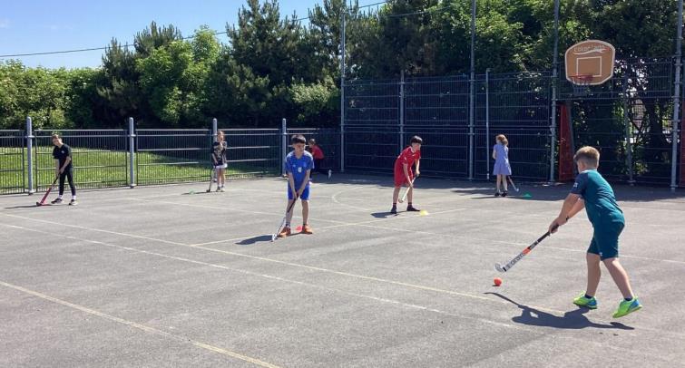 Hockey skills developed well
